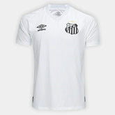 Camisa Santos I 25/26 s/n Torcedor Umbro Masculina - Branco+Cinza