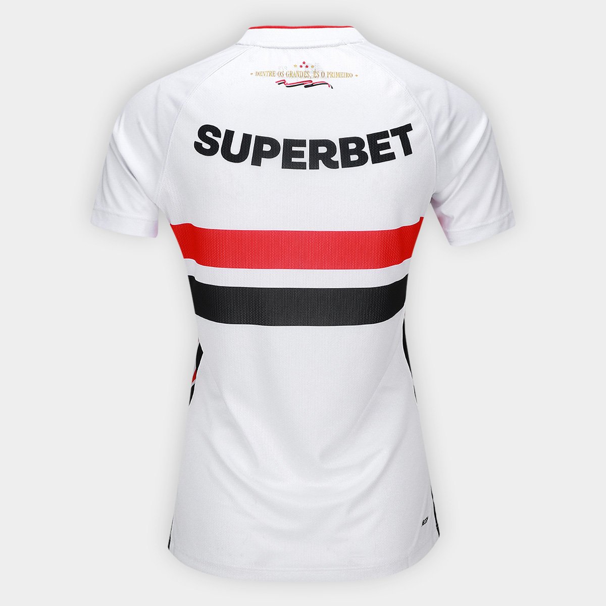 Camisa São Paulo I 26/27 Torcedor New Balance Feminina - Branco+Vermelho