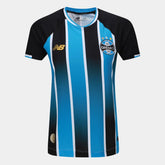 Camisa Grêmio I 26/27 s/n Torcedor New Balance Feminina - Preto+Azul
