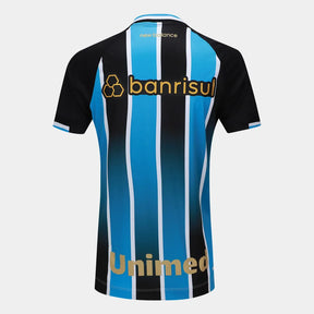 Camisa Grêmio I 26/27 s/n Torcedor New Balance Feminina - Preto+Azul