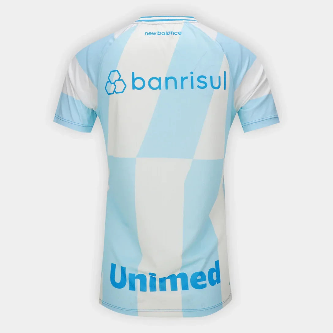 Camisa Grêmio II 26/27 s/n Torcedor New Balance Feminina - Off White+Azul