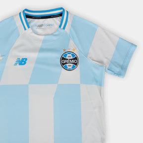 Camisa Grêmio II 26/27 s/n Torcedor New Balance Masculina - Off White+Azul