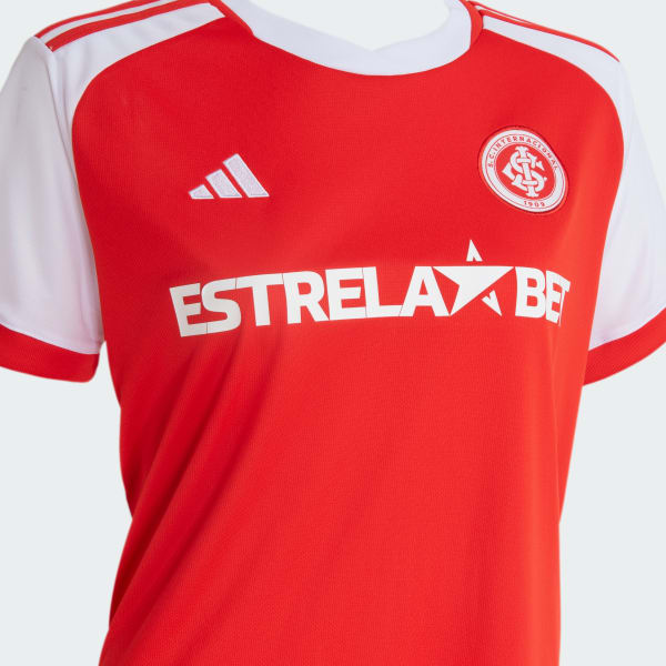 Camisa Internacional 24/25 Adidas Home Feminina Torcedor