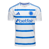 Camisa Cruzeiro II 25/26 Torcedor Masculina - Branca + Azul