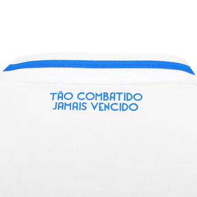 Camisa Cruzeiro II 25/26 Torcedor Masculina - Branca + Azul