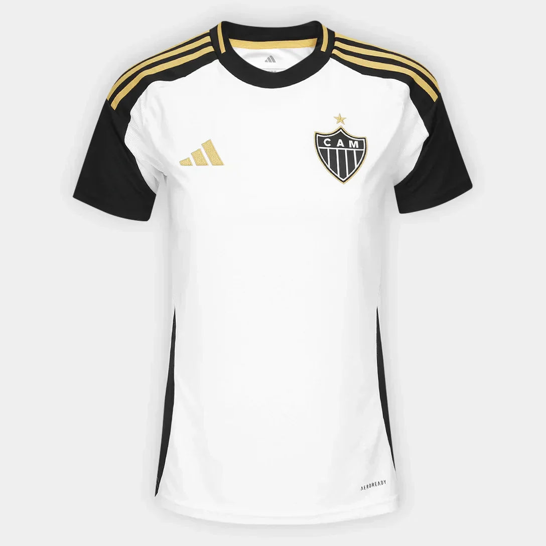 Camisa Atlético Mineiro II 25/26 s/n Torcedor Adidas Feminina - Branco