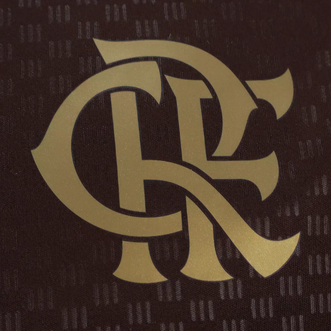 Camisa Flamengo 26/27 Treino Marrom - Adidas Versão Torcedor
