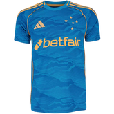 Camisa Cruzeiro III 25/26 Torcedor Adidas Masculina - Azul