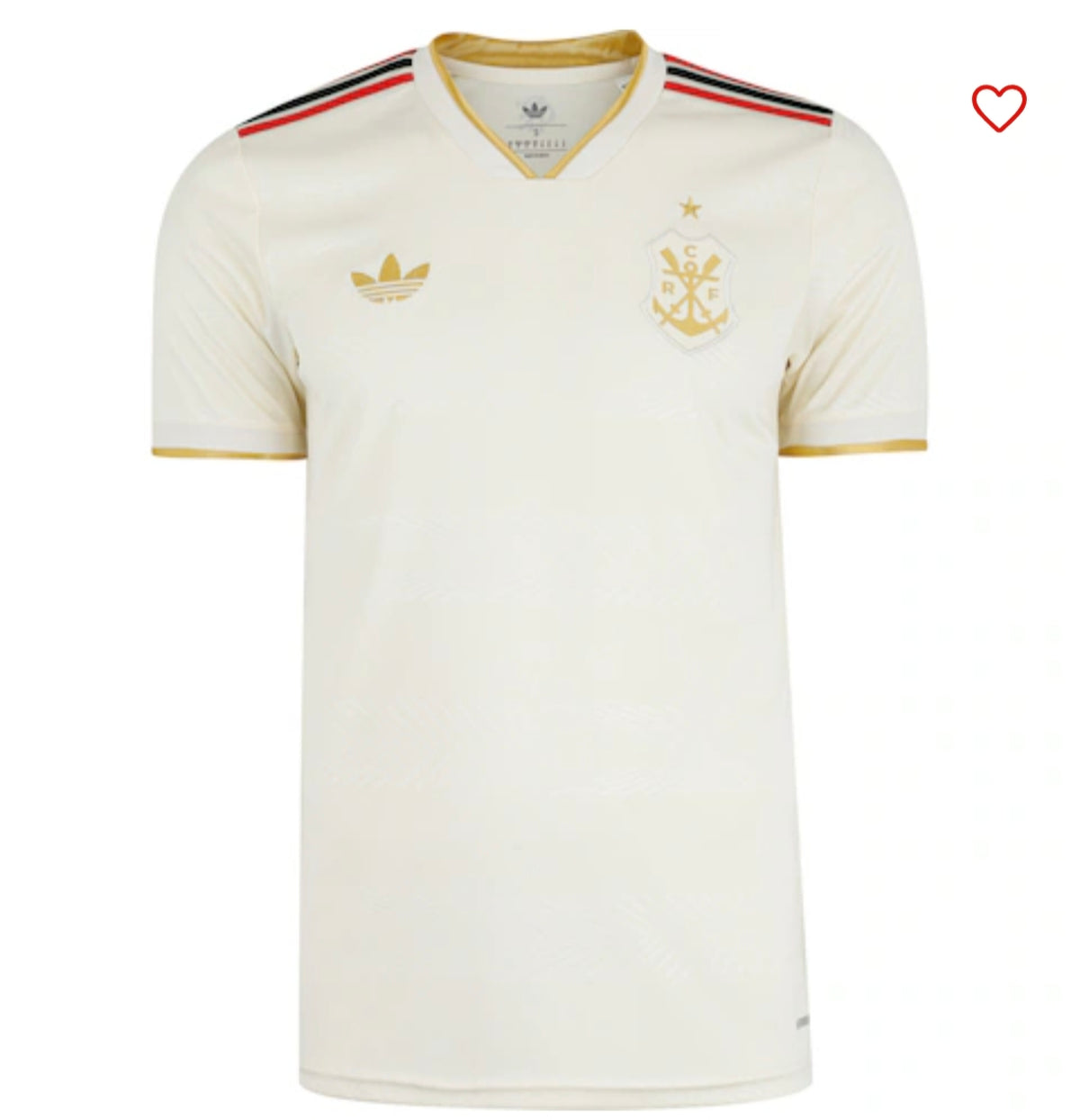 Camisa Flamengo bege 25/26