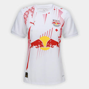 Camisa Red Bull Bragantino I 26/27 s/n Torcedor Puma Feminina - Branco