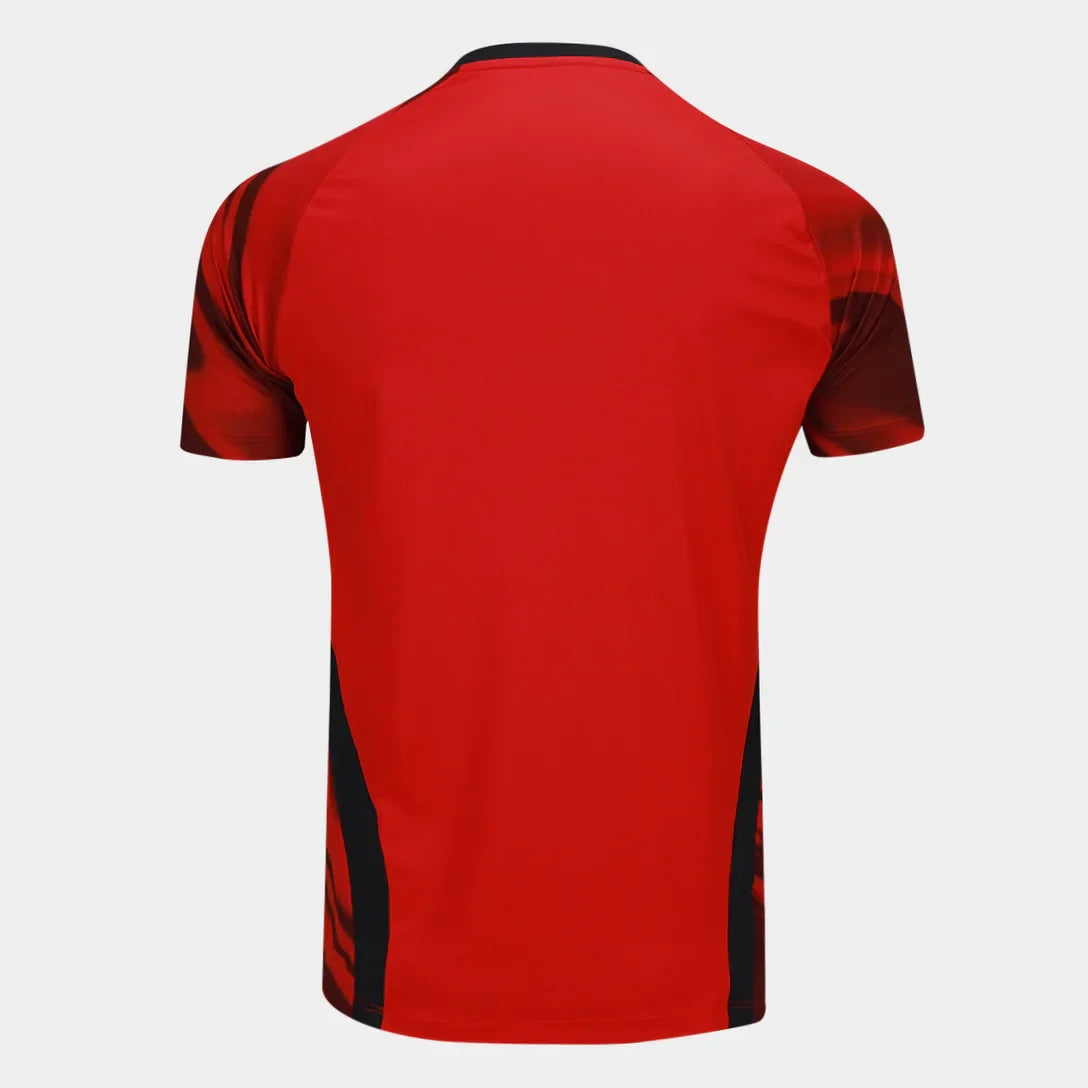 Camisa Athletico Paranaense 26/27 Treino Umbro Masculina - Vermelho+Preto