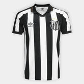 Camisa Santos II 26/27 s/n Torcedor Umbro Masculina - Branco+Preto
