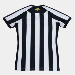Camisa Santos II 26/27 s/n Torcedor Umbro Feminina - Preto+Branco