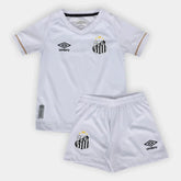 Kit Infantil Santos I 26/27 s/n Umbro - Branco+Bronze