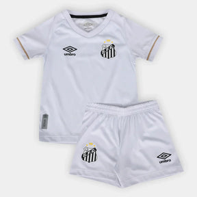 Kit Infantil Santos I 26/27 s/n Umbro - Branco+Bronze